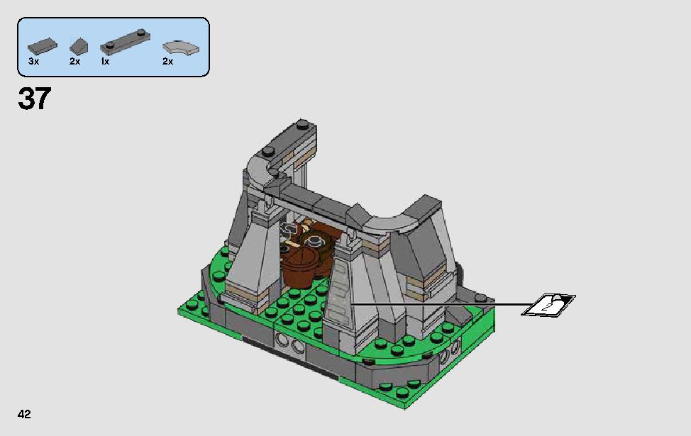 Ahch-To Island Training 75200 LEGO information LEGO instructions 42 page