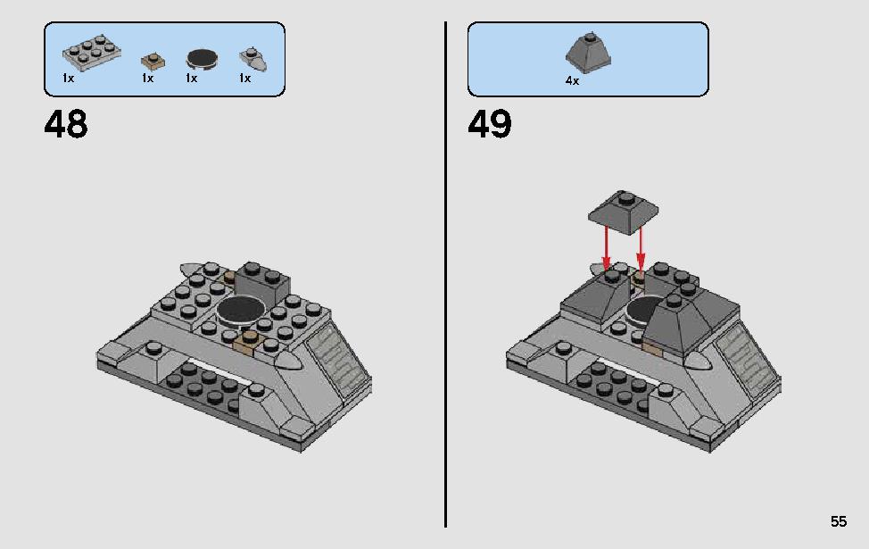 Ahch-To Island Training 75200 LEGO information LEGO instructions 55 page