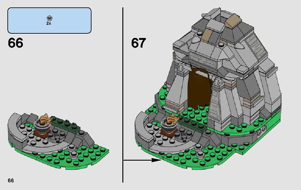 Ahch-To Island Training 75200 LEGO information LEGO instructions 66 page