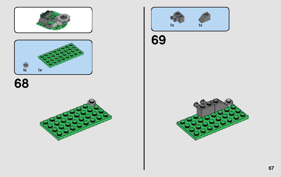 Ahch-To Island Training 75200 LEGO information LEGO instructions 67 page