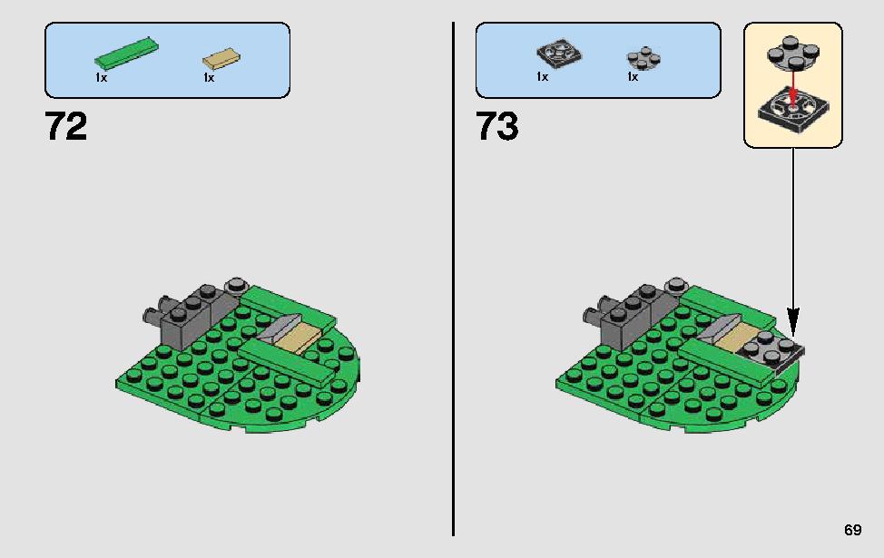 Ahch-To Island Training 75200 LEGO information LEGO instructions 69 page