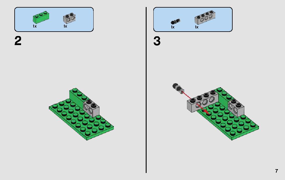 Ahch-To Island Training 75200 LEGO information LEGO instructions 7 page