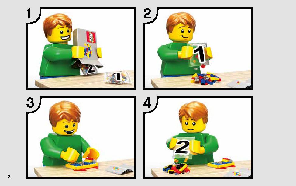 Mos Eisley Cantina 75205 LEGO information LEGO instructions 2 page