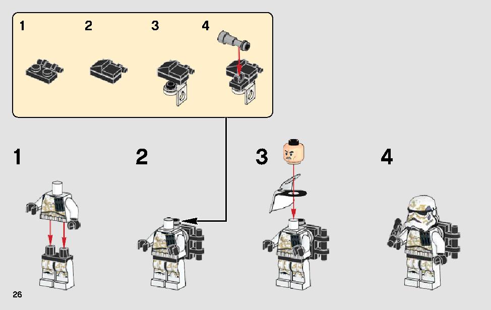 Mos Eisley Cantina 75205 LEGO information LEGO instructions 26 page