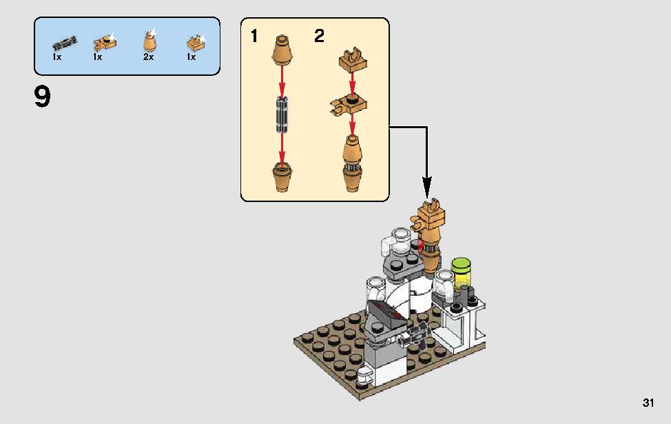 Mos Eisley Cantina 75205 LEGO information LEGO instructions 31 page