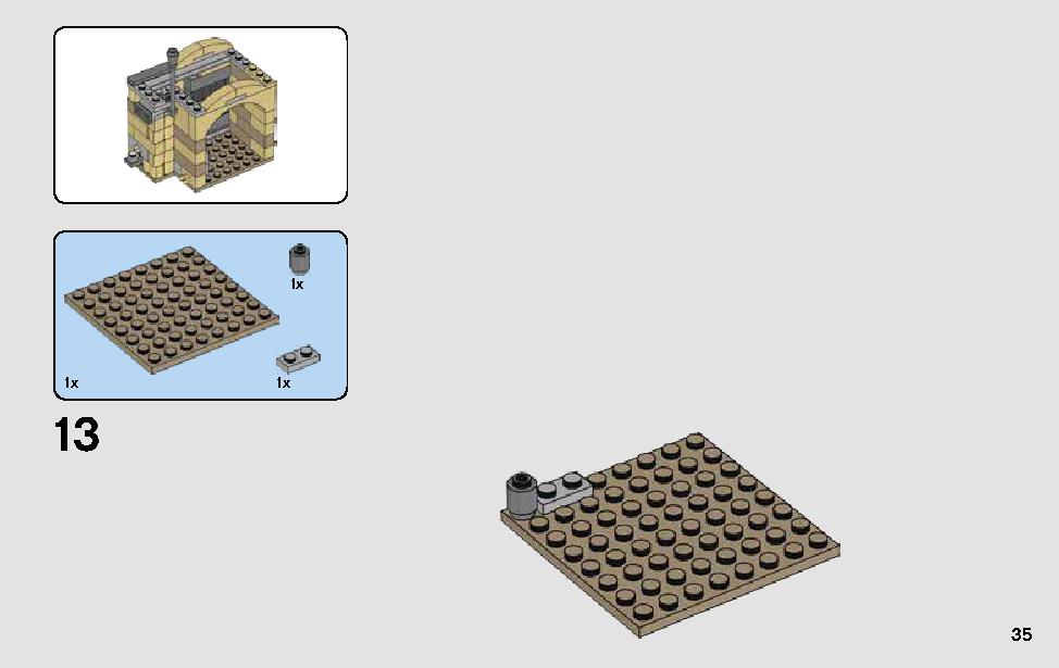 Mos Eisley Cantina 75205 LEGO information LEGO instructions 35 page