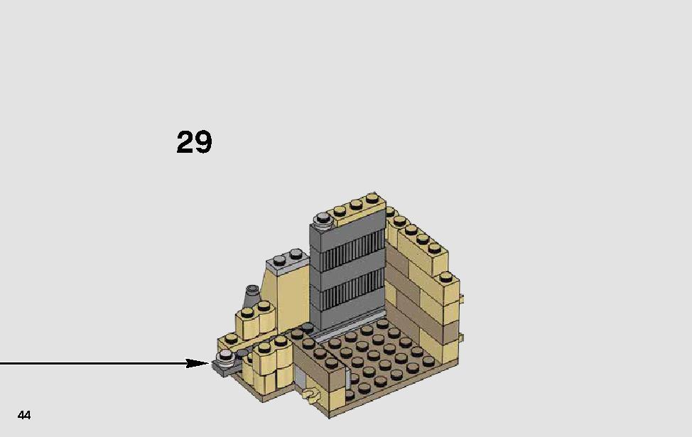 Mos Eisley Cantina 75205 LEGO information LEGO instructions 44 page