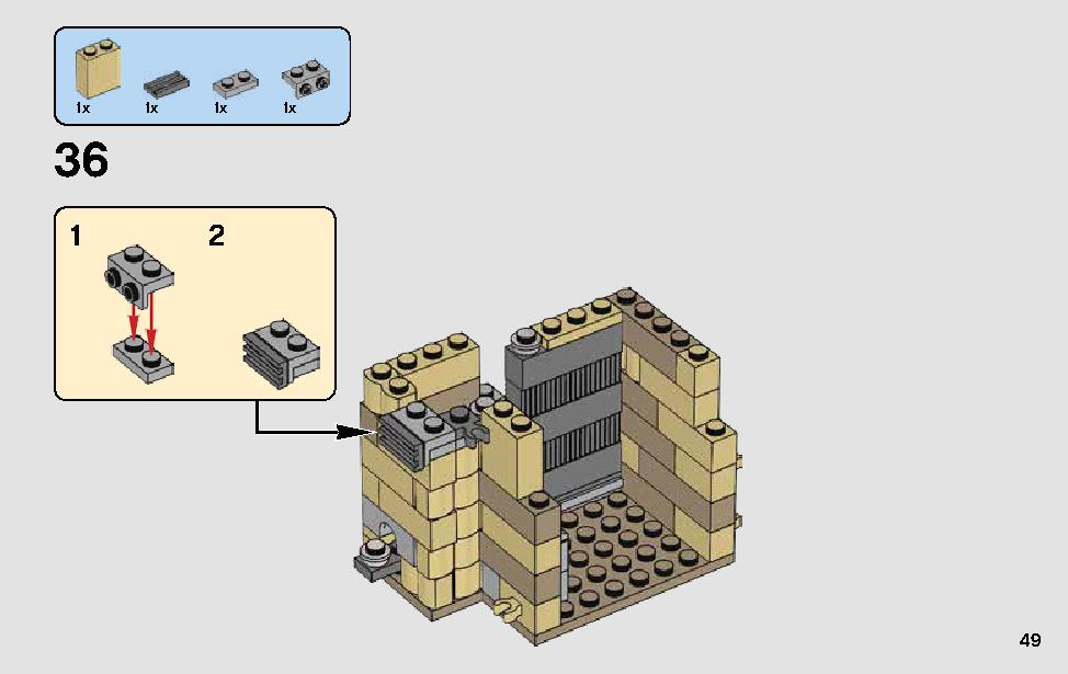モス・アイズリー・カンティーナ™ 75205 レゴの商品情報 レゴの説明書・組立方法 49 page