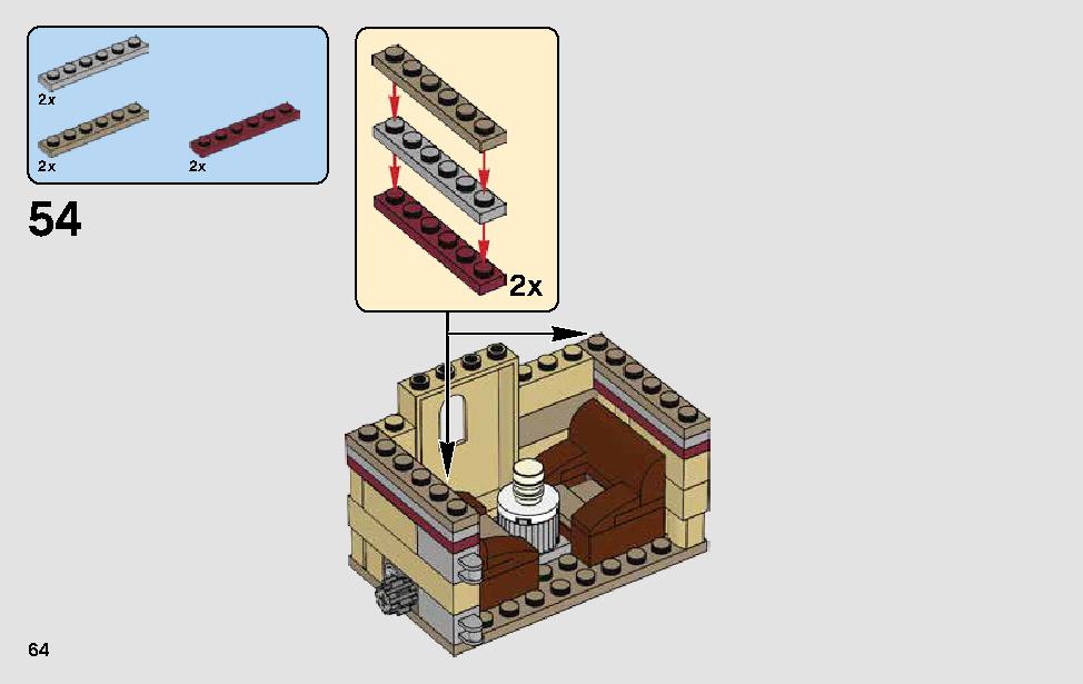 モス・アイズリー・カンティーナ™ 75205 レゴの商品情報 レゴの説明書・組立方法 64 page