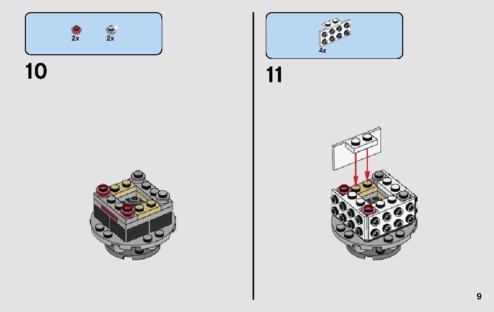 Mos Eisley Cantina 75205 LEGO information LEGO instructions 9 page