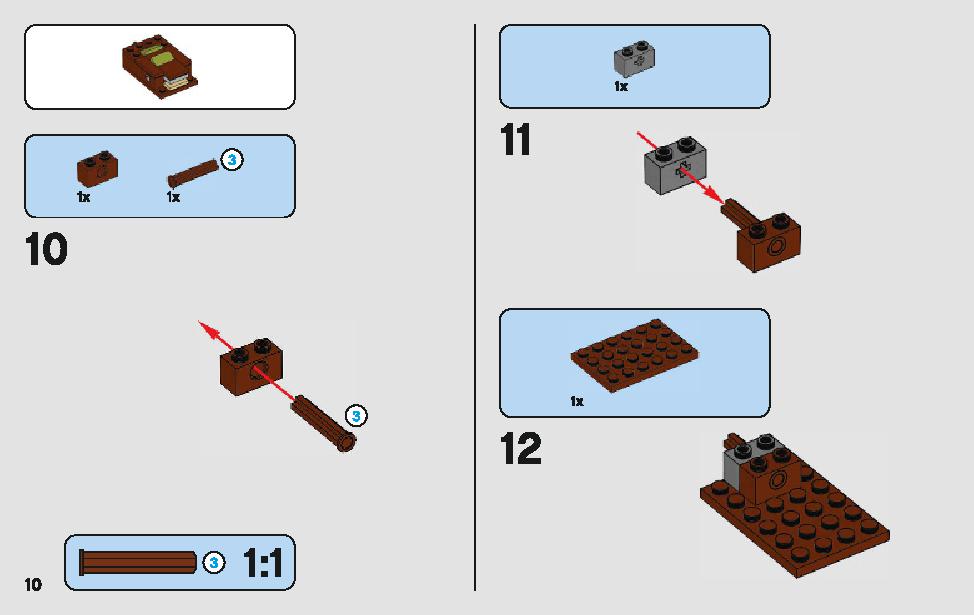 ヨーダの小屋 75208 レゴの商品情報 レゴの説明書・組立方法 10 page