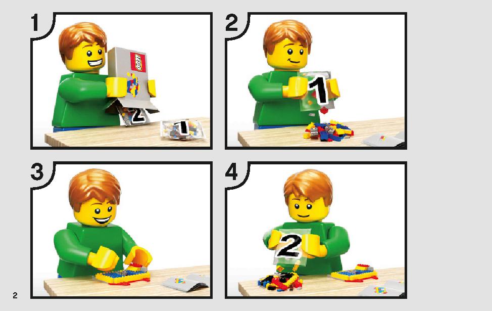 Yoda's Hut 75208 LEGO information LEGO instructions 2 page