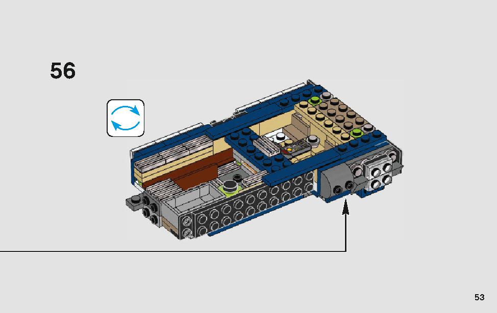 ハンのランドスピーダー 75209 レゴの商品情報 レゴの説明書・組立方法 53 page