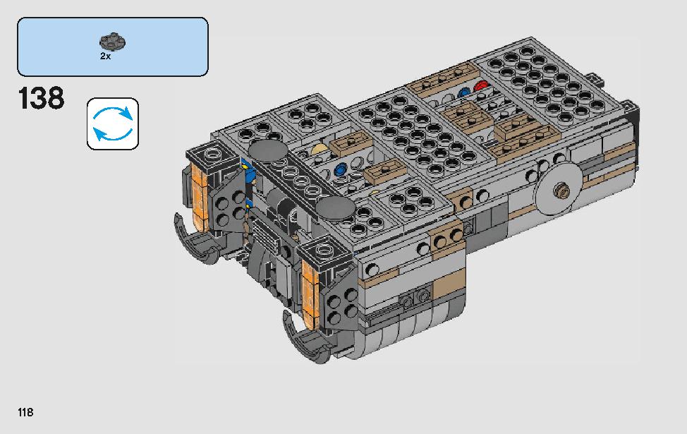 モロックのランドスピーダー 75210 レゴの商品情報 レゴの説明書・組立方法 118 page