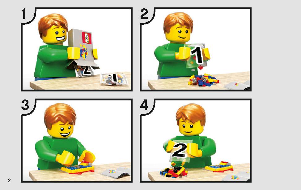 モロックのランドスピーダー 75210 レゴの商品情報 レゴの説明書・組立方法 2 page