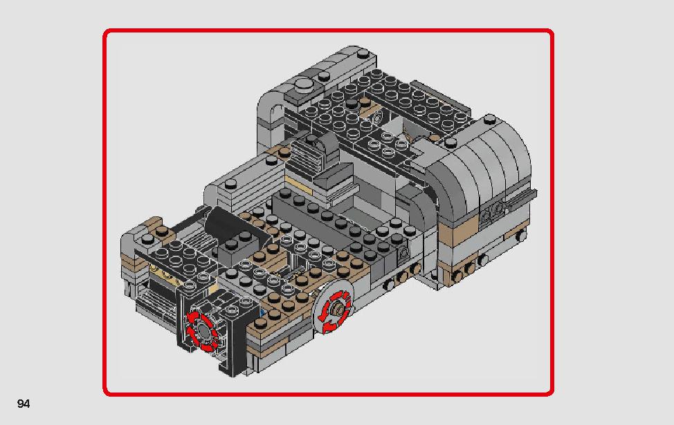 モロックのランドスピーダー 75210 レゴの商品情報 レゴの説明書・組立方法 94 page