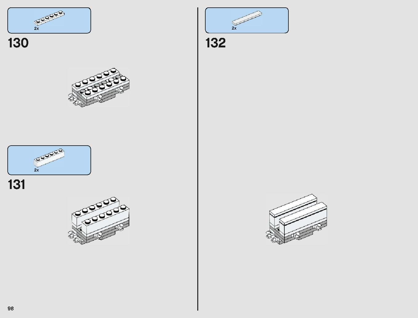 ミレニアム・ファルコン 75212 レゴの商品情報 レゴの説明書・組立方法 98 page