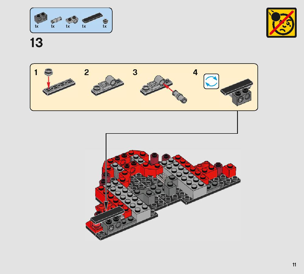 スノークの王座の間 75216 レゴの商品情報 レゴの説明書・組立方法 11 page
