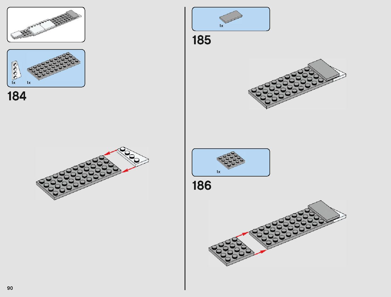 脱出ポッド vs.デューバック マイクロファイター 75219 レゴの商品情報 レゴの説明書・組立方法 90 page