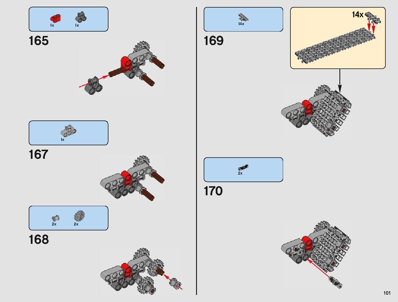 Sandcrawler 75220 LEGO information LEGO instructions 101 page
