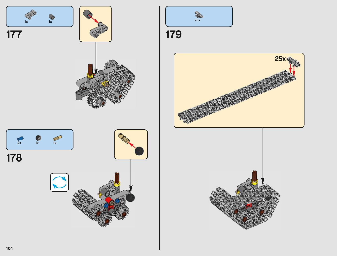 Sandcrawler 75220 LEGO information LEGO instructions 104 page