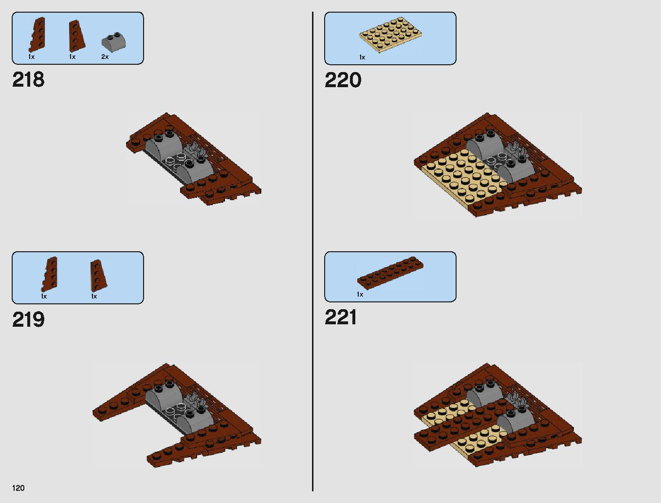 Sandcrawler 75220 LEGO information LEGO instructions 120 page