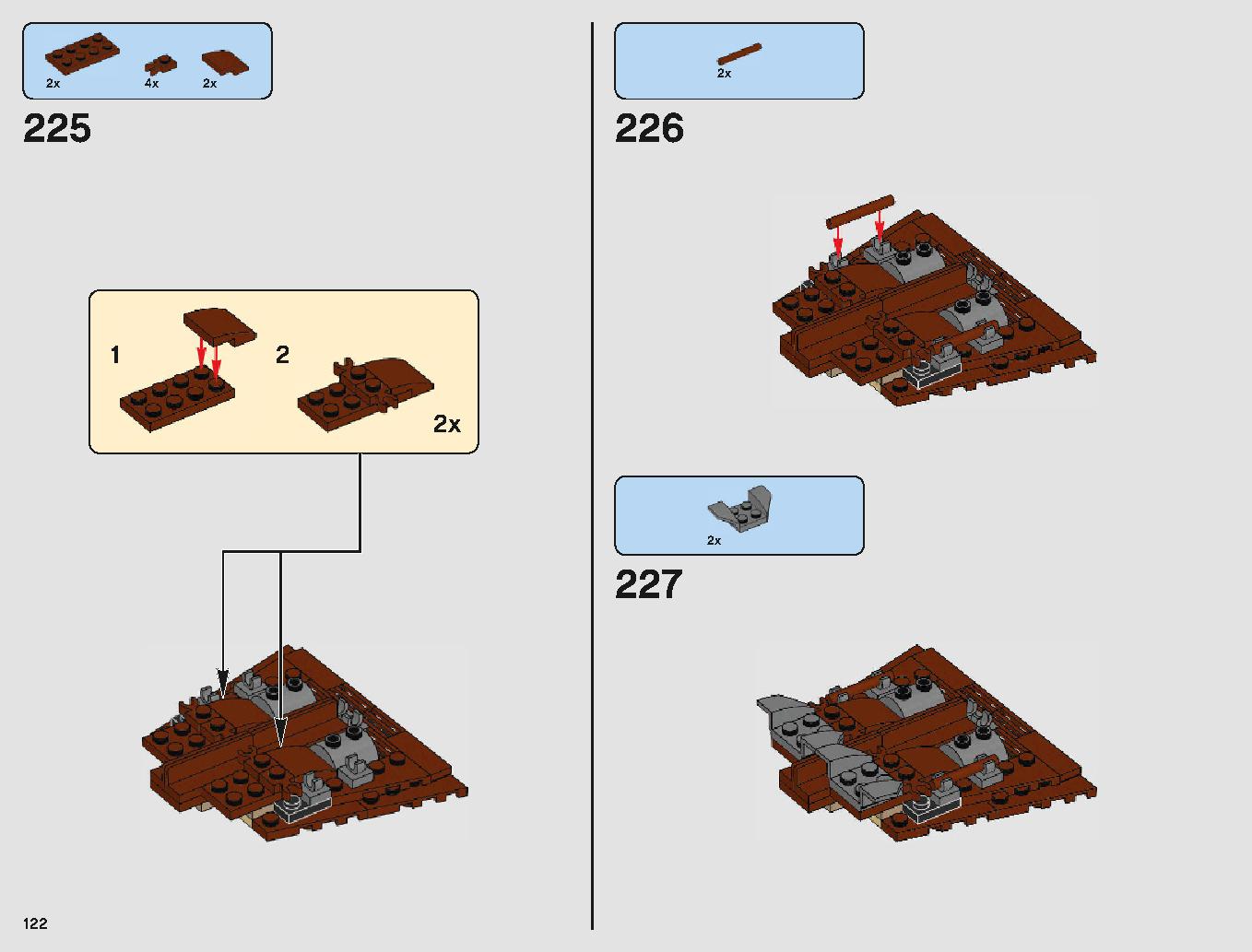 サンドクローラー 75220 レゴの商品情報 レゴの説明書・組立方法 122 page