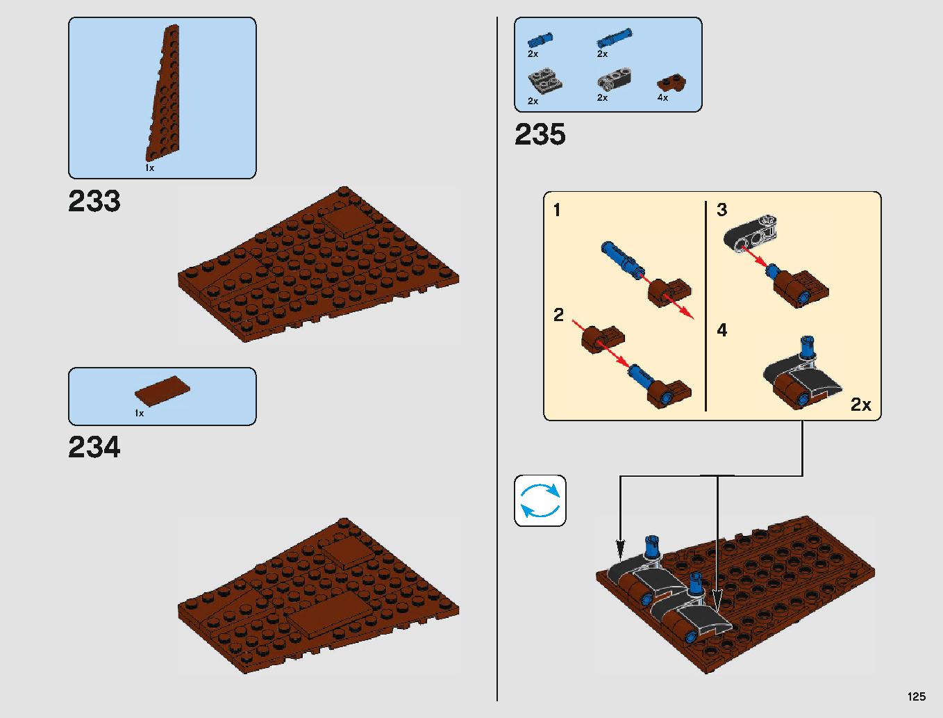 サンドクローラー 75220 レゴの商品情報 レゴの説明書・組立方法 125 page