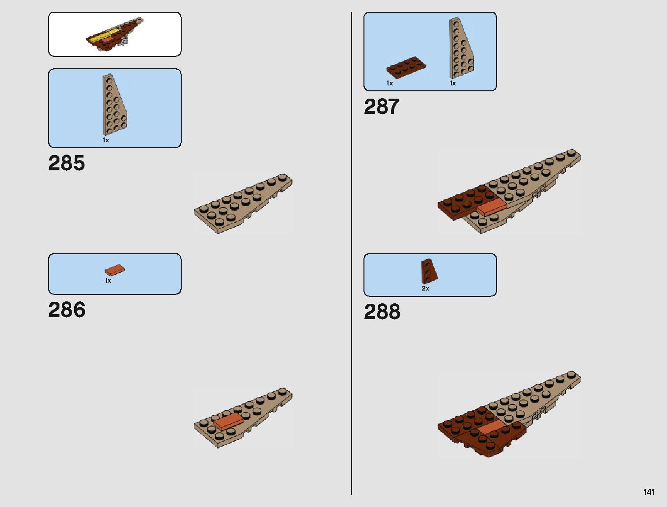 サンドクローラー 75220 レゴの商品情報 レゴの説明書・組立方法 141 page