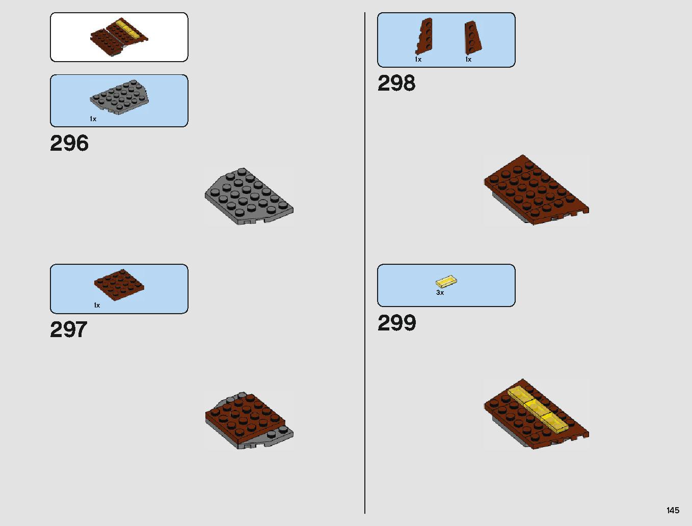サンドクローラー 75220 レゴの商品情報 レゴの説明書・組立方法 145 page