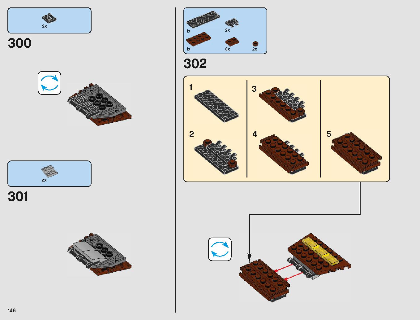 サンドクローラー 75220 レゴの商品情報 レゴの説明書・組立方法 146 page