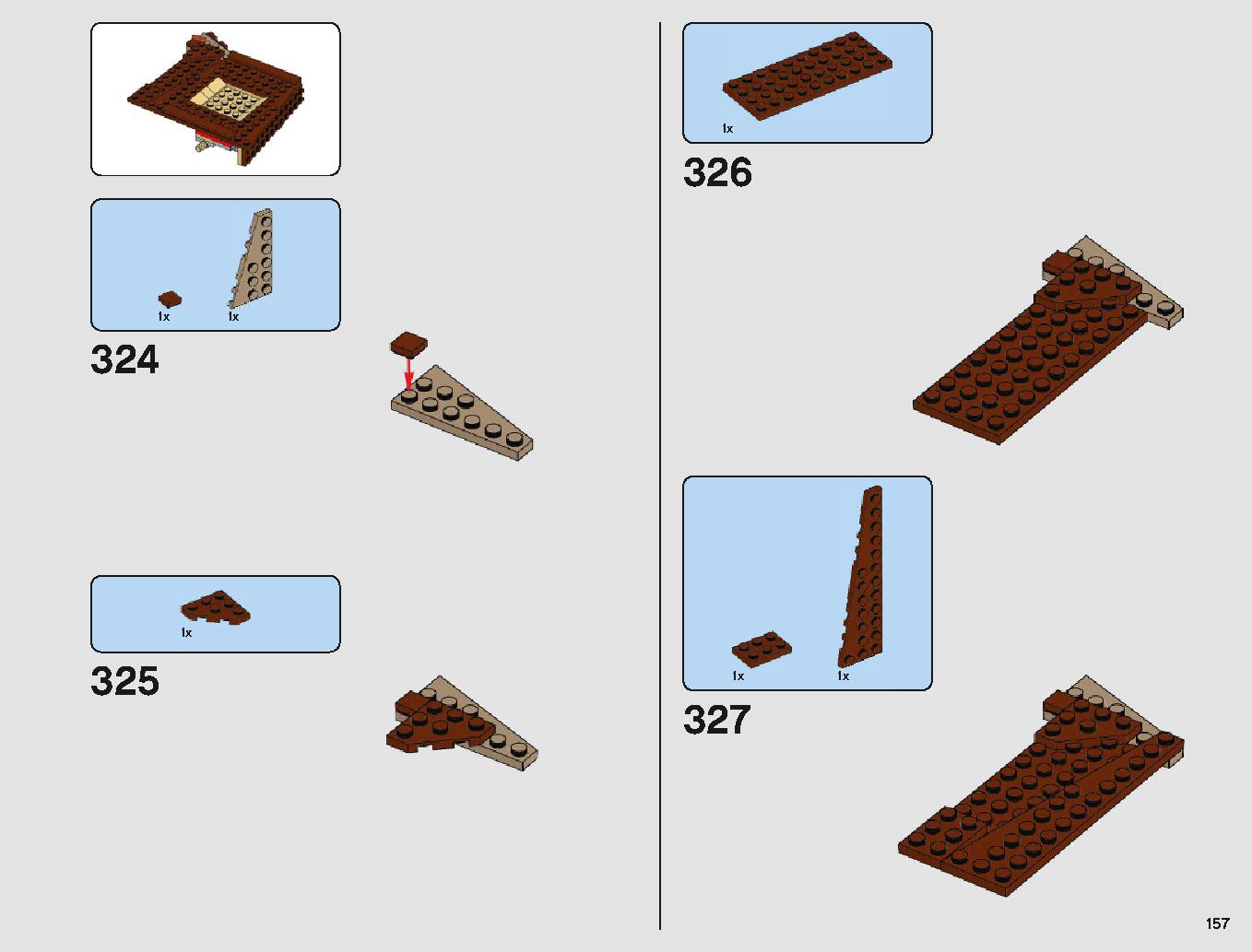 サンドクローラー 75220 レゴの商品情報 レゴの説明書・組立方法 157 page