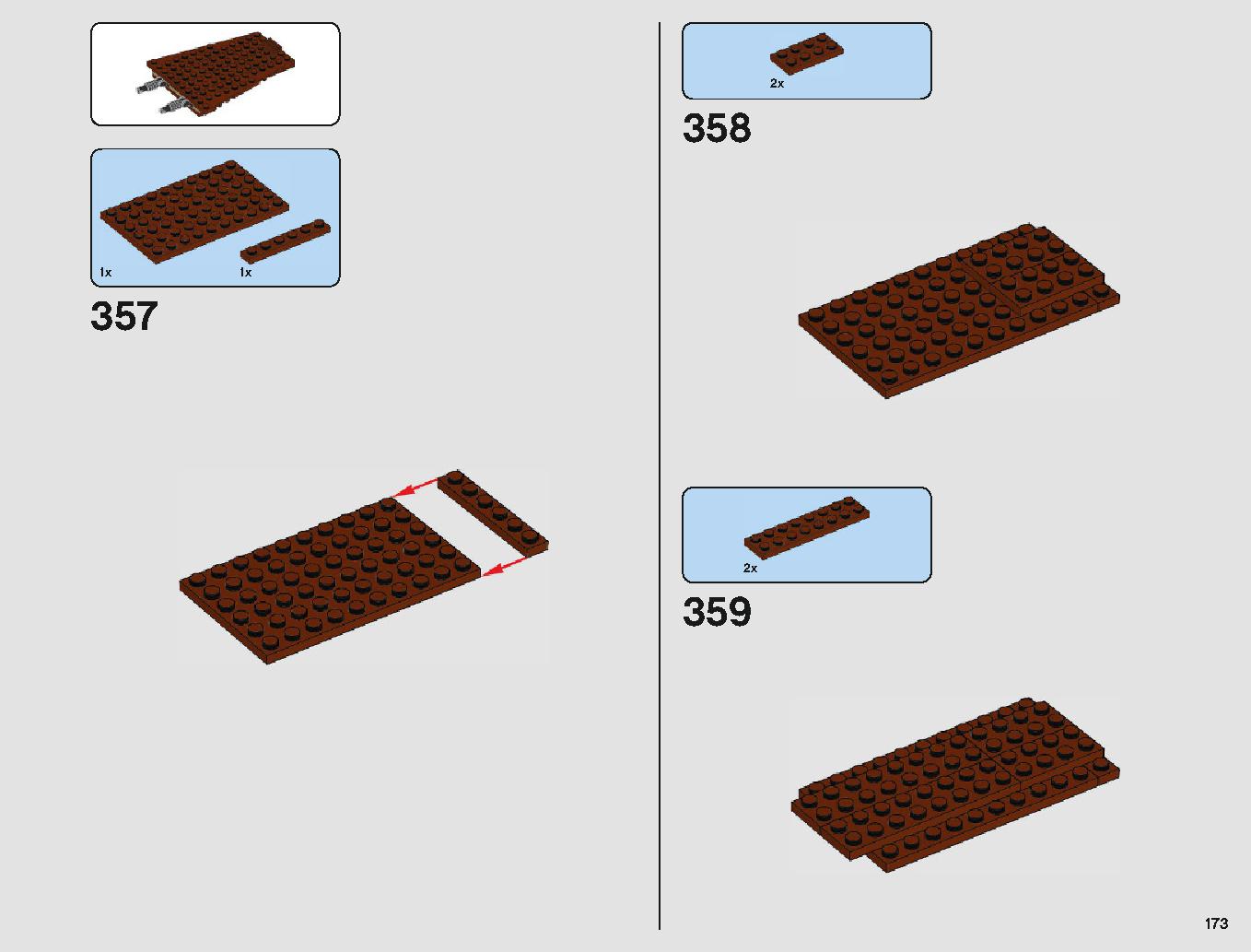 サンドクローラー 75220 レゴの商品情報 レゴの説明書・組立方法 173 page