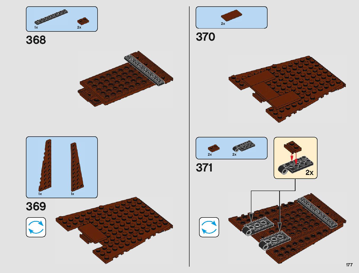 Sandcrawler 75220 LEGO information LEGO instructions 177 page