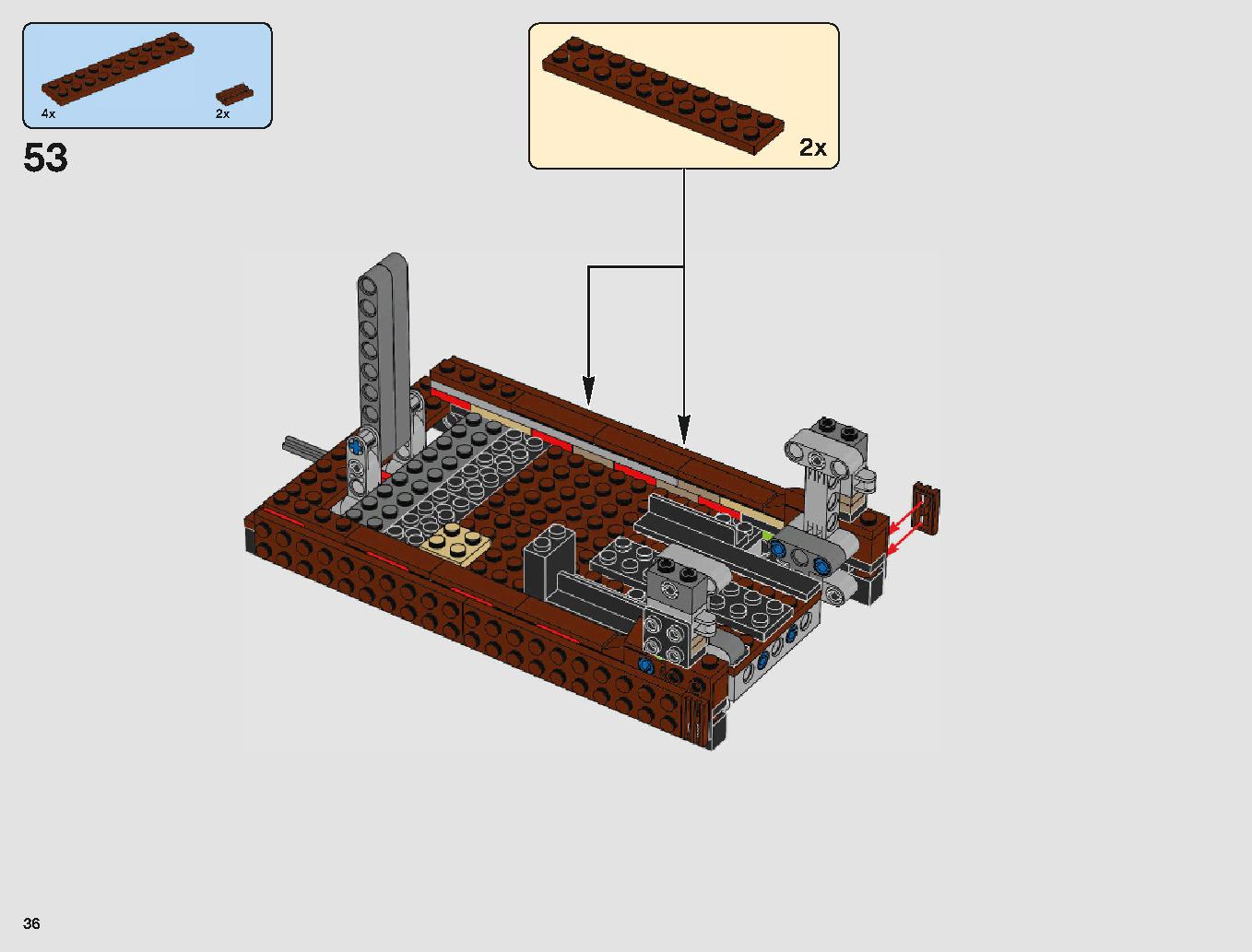 サンドクローラー 75220 レゴの商品情報 レゴの説明書・組立方法 36 page