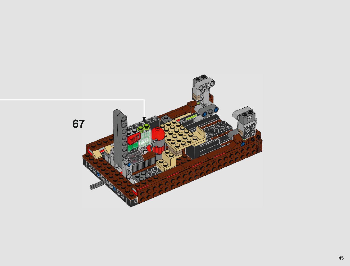 サンドクローラー 75220 レゴの商品情報 レゴの説明書・組立方法 45 page