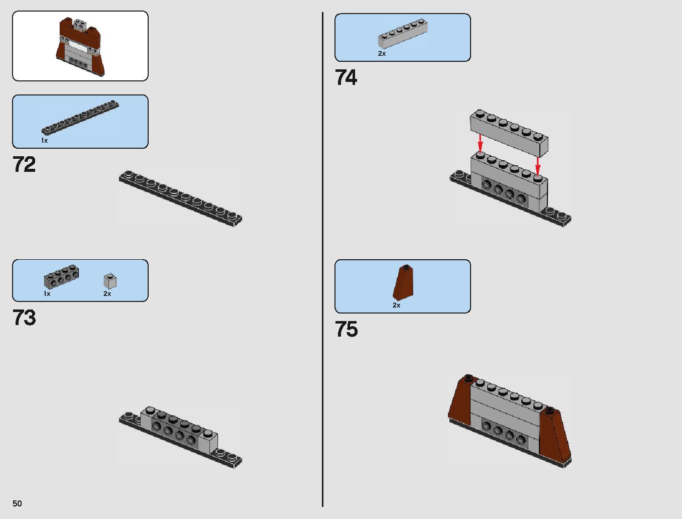 サンドクローラー 75220 レゴの商品情報 レゴの説明書・組立方法 50 page