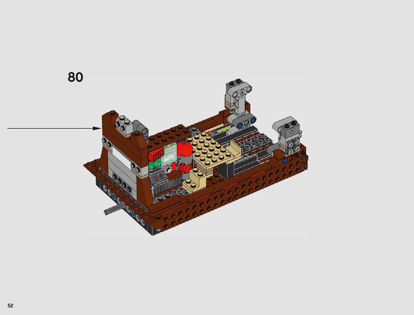 サンドクローラー 75220 レゴの商品情報 レゴの説明書・組立方法 52 page