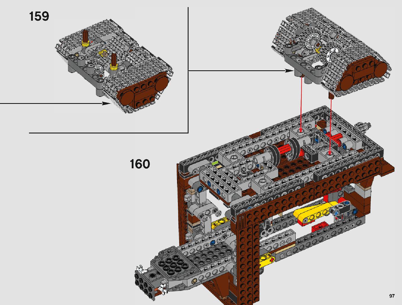サンドクローラー 75220 レゴの商品情報 レゴの説明書・組立方法 97 page