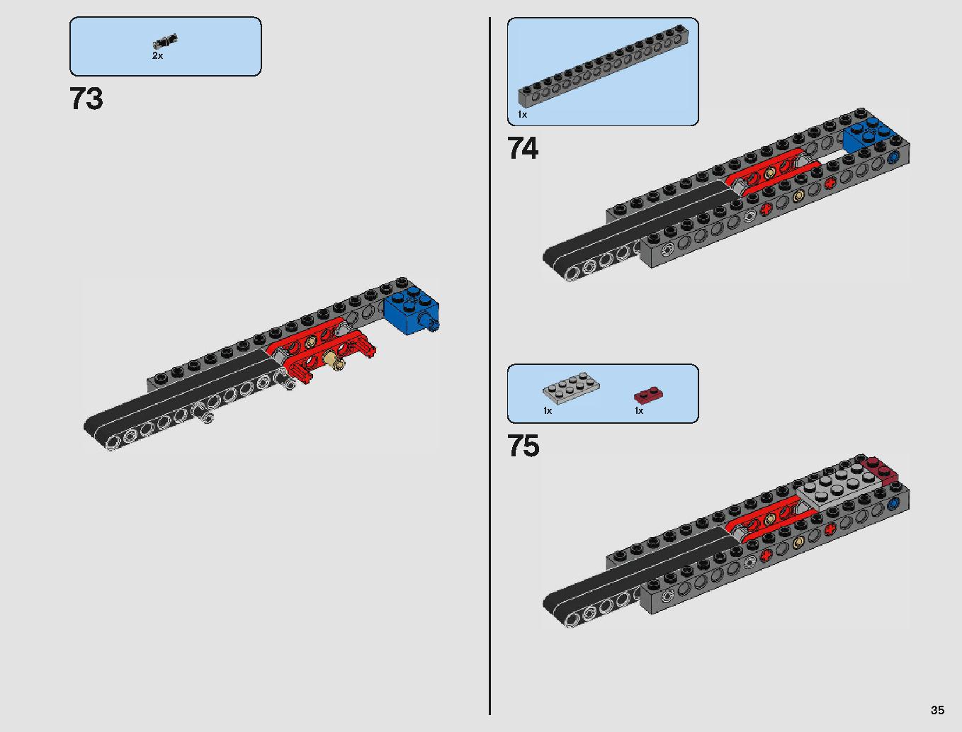 Imperial Landing Craft 75221 LEGO information LEGO instructions 35 page