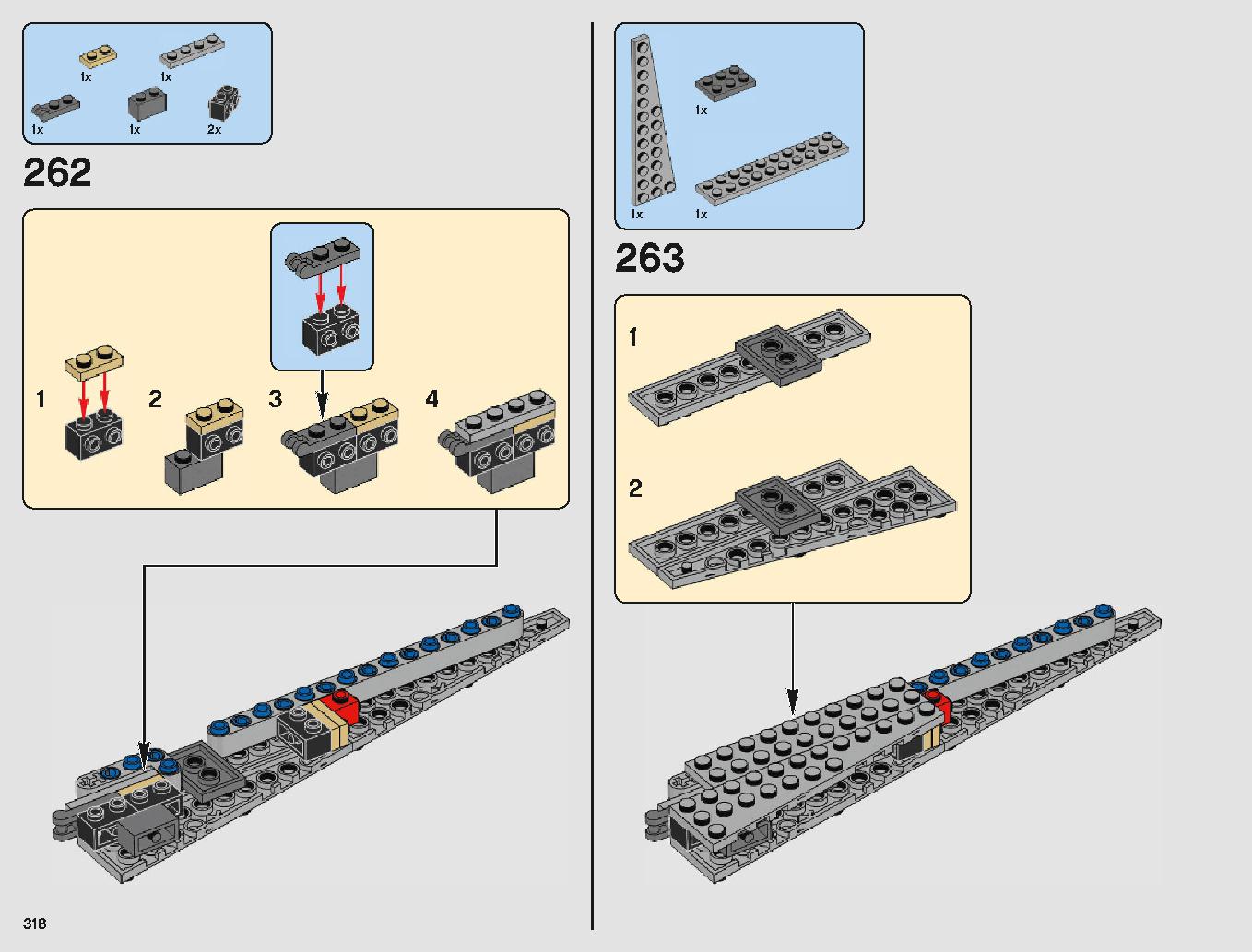 クラウド・シティ 75222 レゴの商品情報 レゴの説明書・組立方法 318 page