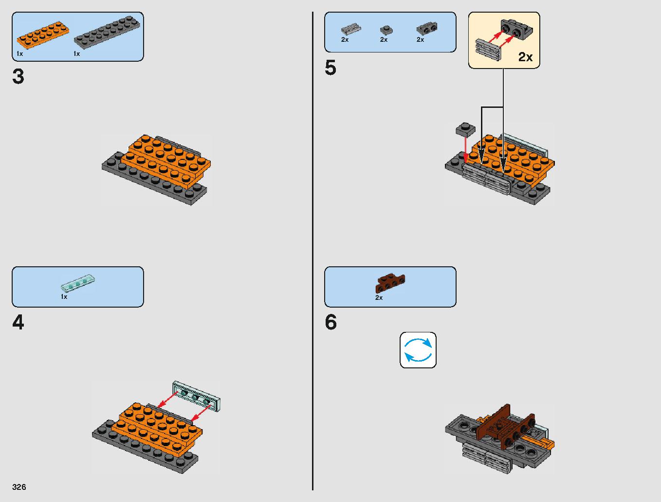 クラウド・シティ 75222 レゴの商品情報 レゴの説明書・組立方法 326 page