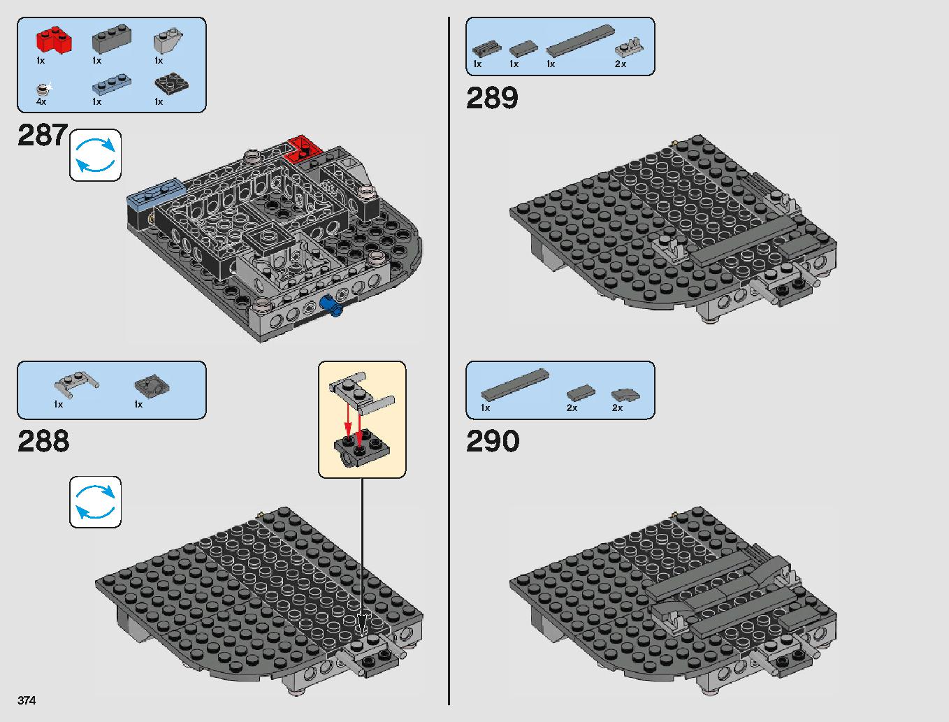 クラウド・シティ 75222 レゴの商品情報 レゴの説明書・組立方法 374 page