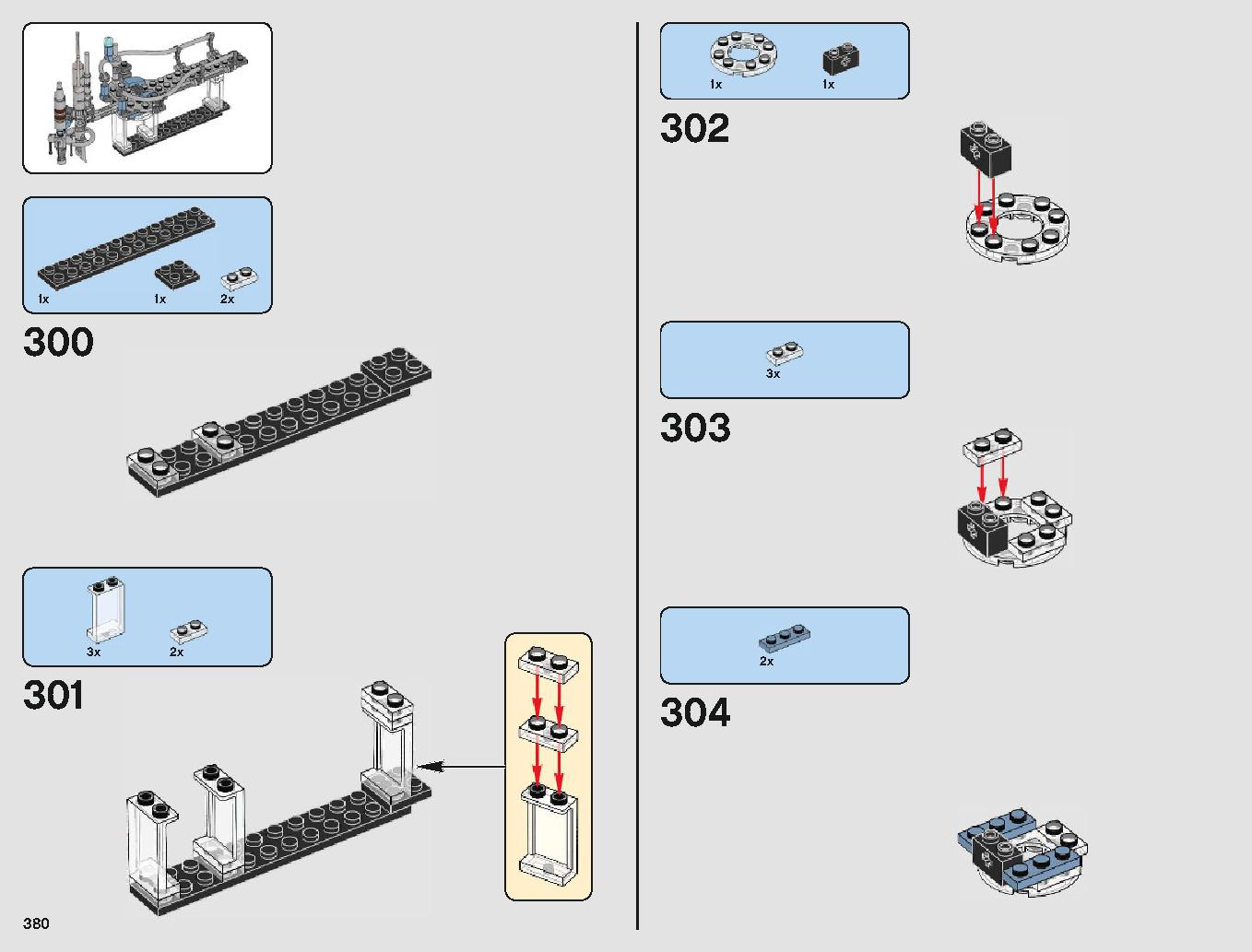 クラウド・シティ 75222 レゴの商品情報 レゴの説明書・組立方法 380 page