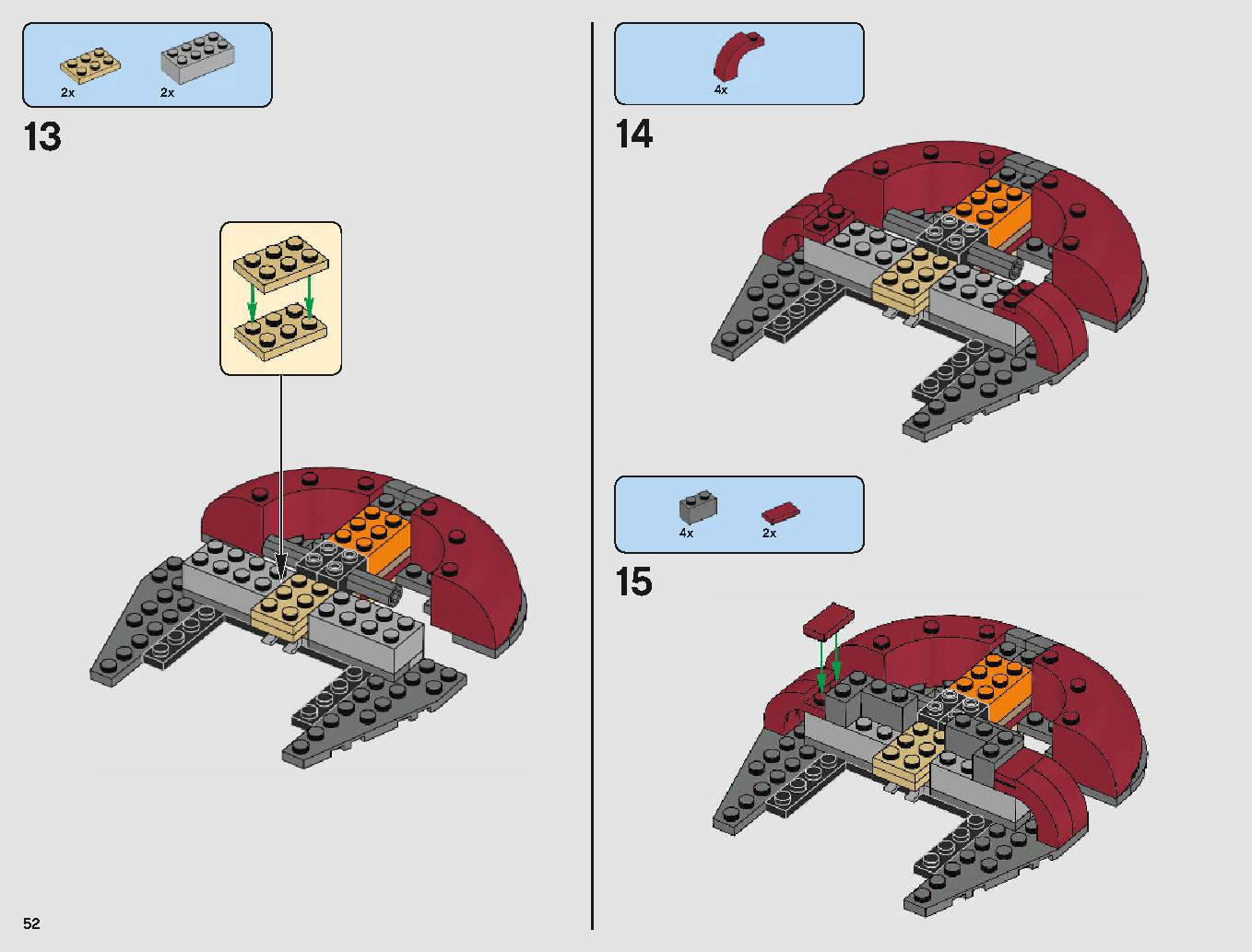 Betrayal at Cloud City 75222 LEGO information LEGO instructions 52 page
