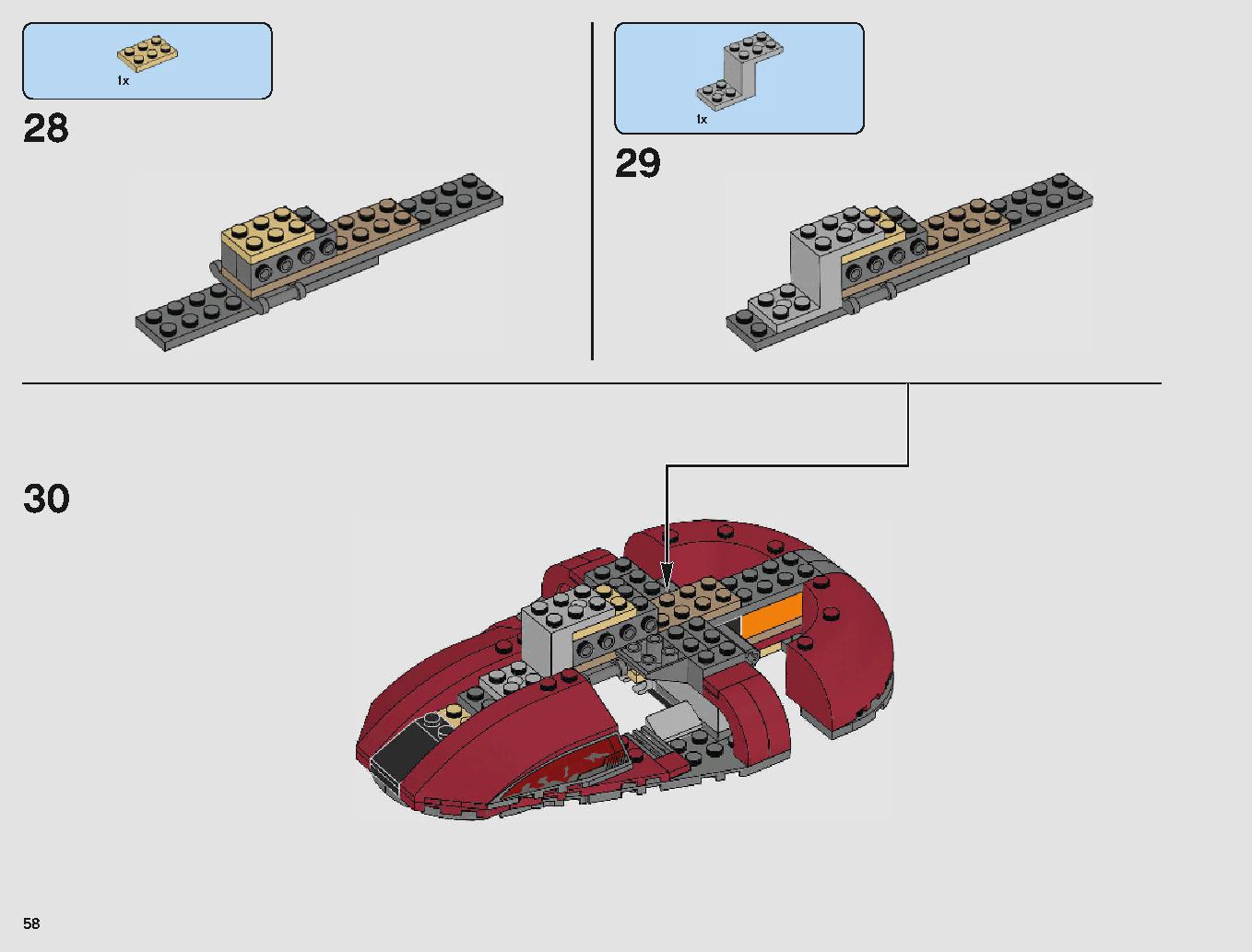 Betrayal at Cloud City 75222 LEGO information LEGO instructions 58 page