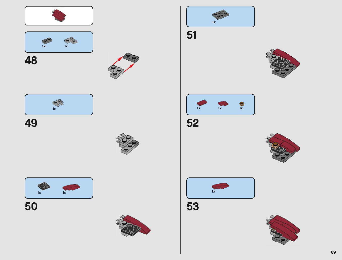 クラウド・シティ 75222 レゴの商品情報 レゴの説明書・組立方法 69 page