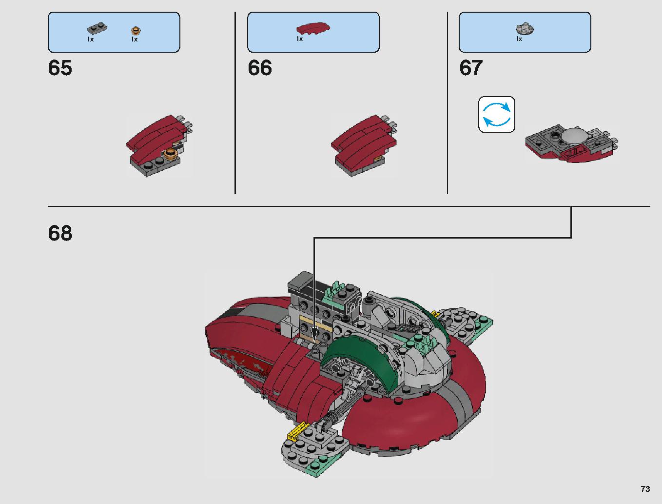 Betrayal at Cloud City 75222 LEGO information LEGO instructions 73 page