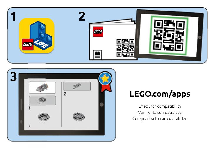 Escape Pod vs. Dewback Microfighters 75228 レゴの商品情報 レゴの説明書・組立方法 3 page