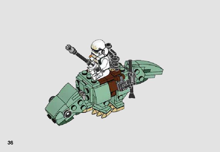 Escape Pod vs. Dewback Microfighters 75228 LEGO information LEGO instructions 36 page